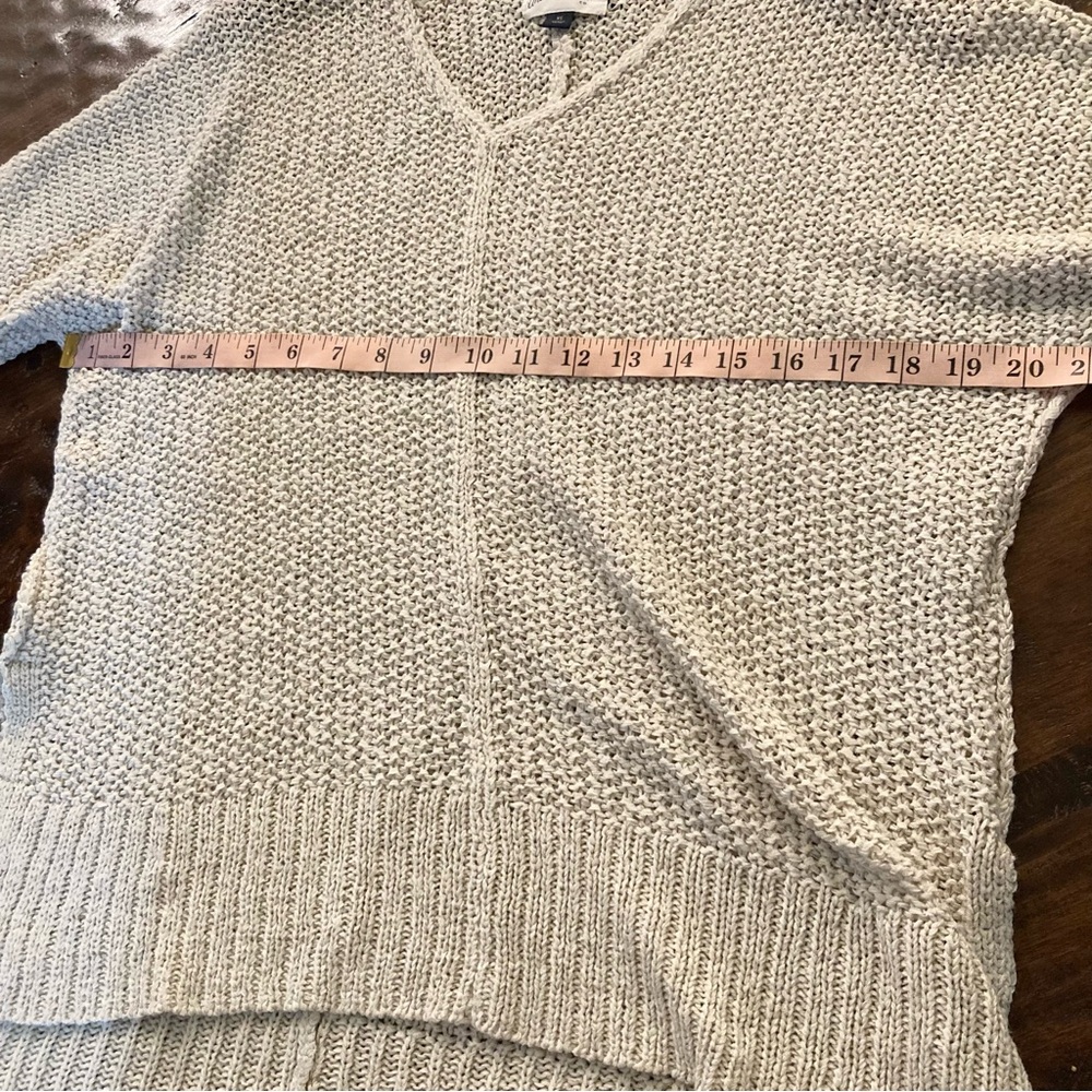 Universal Thread Cream Tan Sweater Tan Knit Woven Women’s Size XS - S Small - Picture 8 of 9